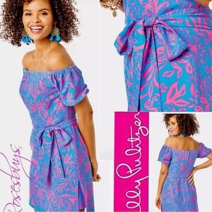 Lilly Pulitzer Jada off the shoulder romper